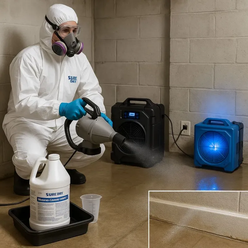 Sanitization and Odor Removal process in Hillandale, MD
